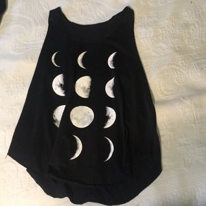 Moon phase tank top